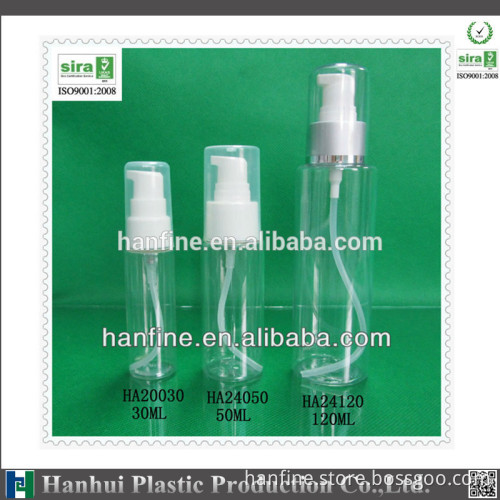 New design Round plastic sprayer bottle for cosmetics/30ML-1000ml/OEM is welcome